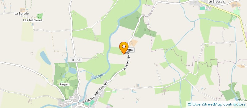 localisation de l'entreprise MADAME ESTELLE TRILLOT  CHAZE-SUR-ARGOS