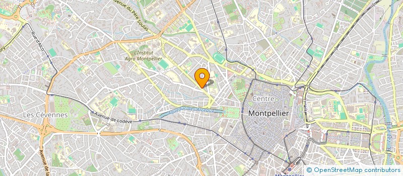 localisation de l'entreprise MADAME ESTELLE TRUMEAU à MONTPELLIER