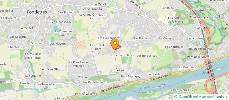 localisation de l'entreprise MADAME ESTELLE TURQUOIS à FONDETTES