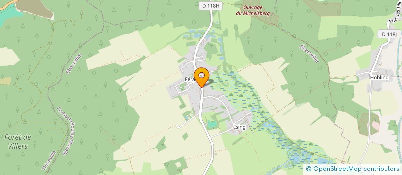 localisation de l'entreprise MADAME ESTELLE VALAT  EBERSVILLER