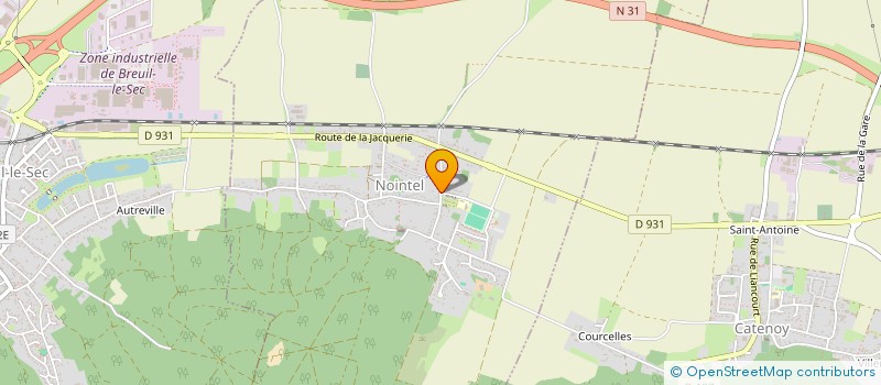 localisation de l'entreprise MADAME ESTELLE VALESMES  NOINTEL