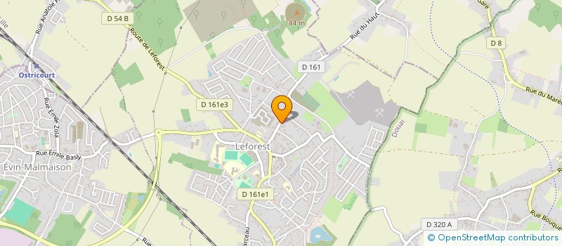 localisation de l'entreprise MADAME ESTELLE VANDEN BOSCH  LEFOREST