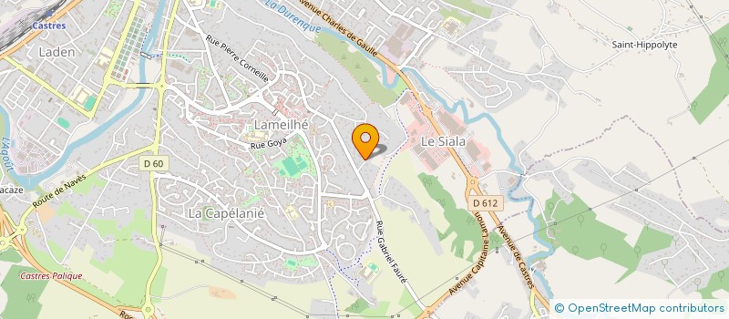 localisation de l'entreprise MADAME ESTELLE VANESSE  CASTRES