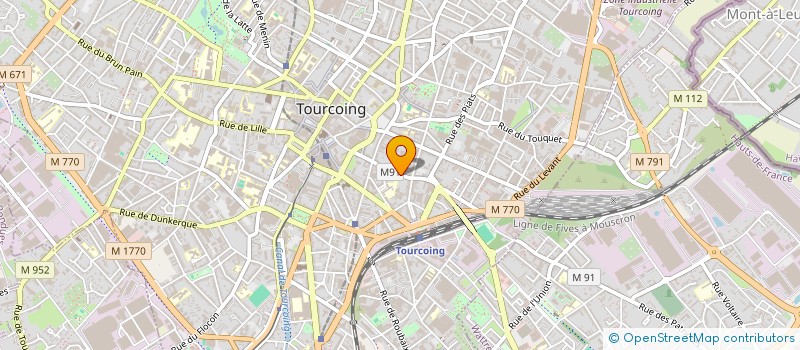 localisation de l'entreprise MADAME ESTELLE VANWAMBEKE  TOURCOING