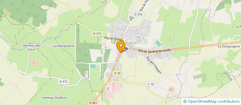 localisation de l'entreprise MADAME ESTELLE VAVASSEUR  SAINT-PIERRE-EGLISE