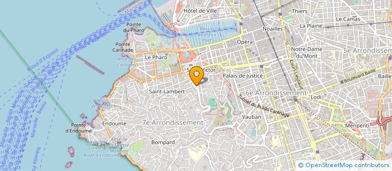 localisation de l'entreprise MADAME ESTELLE VENTOURA à MARSEILLE