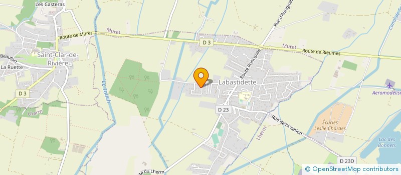 localisation de l'entreprise MADAME ESTELLE VENTURINI  LABASTIDETTE