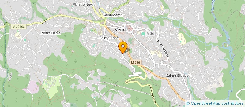 localisation de l'entreprise MADAME ESTELLE VERBECQ à VENCE