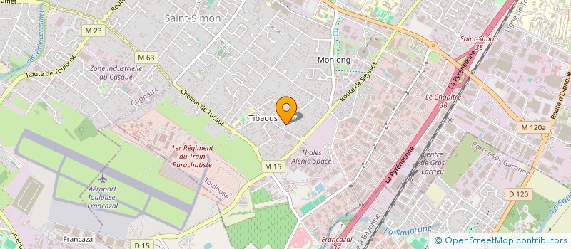 localisation de l'entreprise MADAME ESTELLE VERLY  TOULOUSE