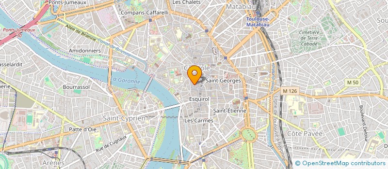 localisation de l'entreprise MADAME ESTELLE VERNAY à TOULOUSE