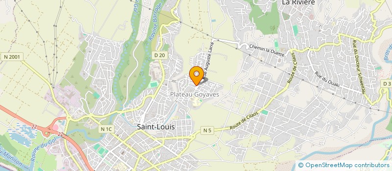 localisation de l'entreprise MADAME ESTELLE VETAULT à SAINT-LOUIS