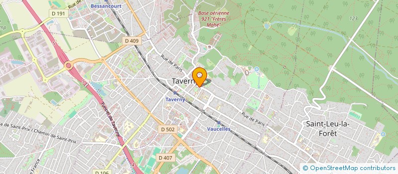 localisation de l'entreprise MADAME ESTELLE VIEGAS  TAVERNY