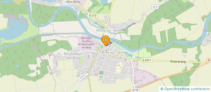 localisation de l'entreprise MADAME ESTELLE VILLAIN  BRAY-SUR-SEINE