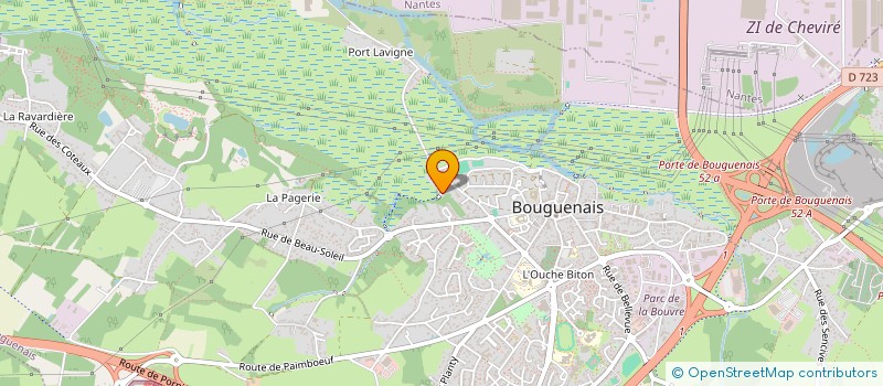 localisation de l'entreprise MADAME ESTELLE VOISIN  BOUGUENAIS