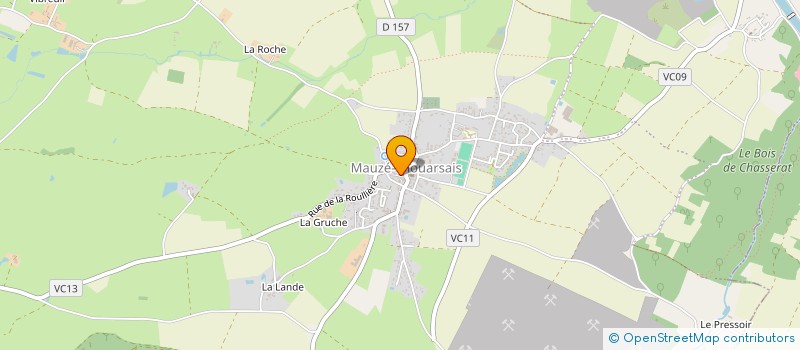 localisation de l'entreprise MADAME ESTELLE VRATNY  THOUARS