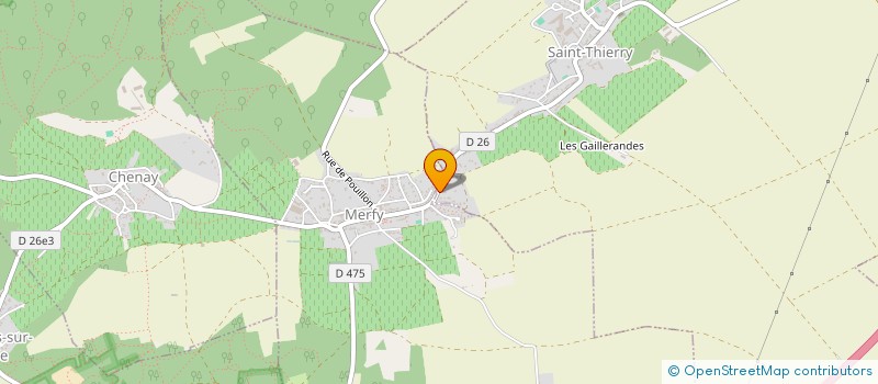 localisation de l'entreprise MADAME ESTELLE WELKER à SAINT-THIERRY