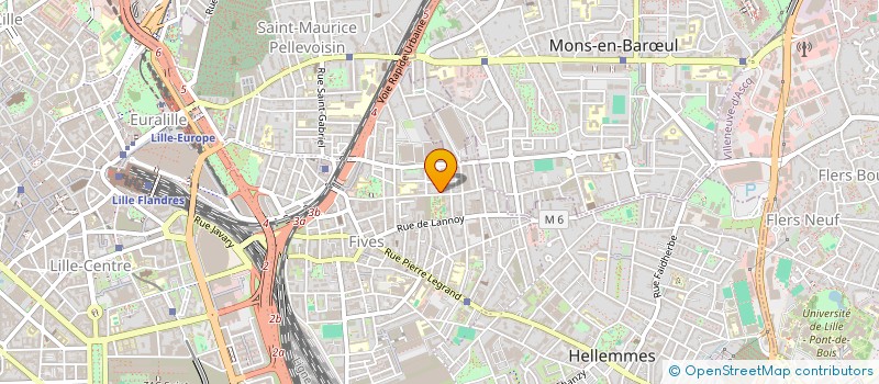 localisation de l'entreprise MADAME ESTELLE WILLEBOIS à LILLE