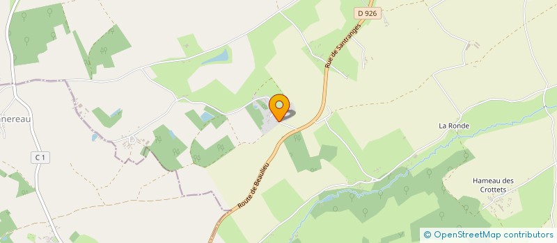 localisation de l'entreprise MADAME ESTELLE WITCZAK  BEAULIEU-SUR-LOIRE