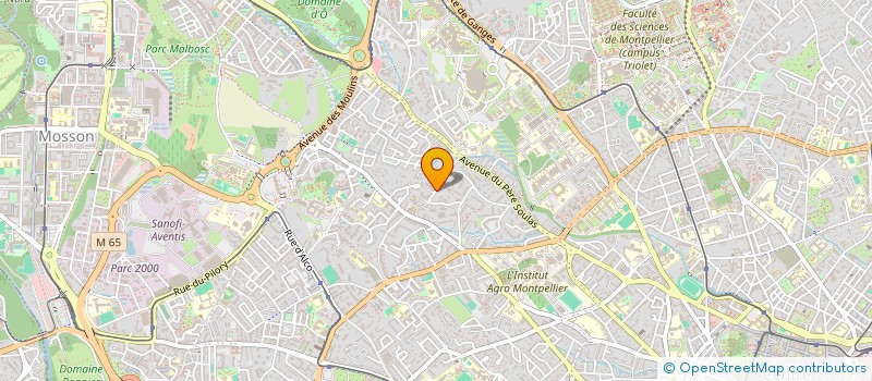 localisation de l'entreprise MADAME ESTELLE ZITOUNI  MONTPELLIER
