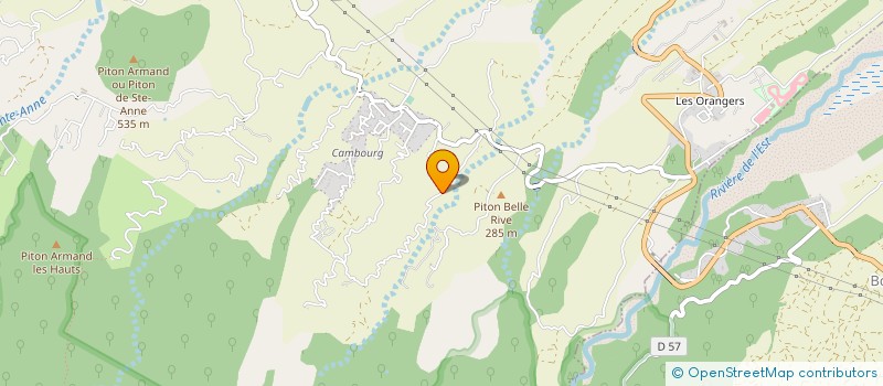 localisation de l'entreprise MADAME ESTELLIA SALAMA  SAINT-BENOIT