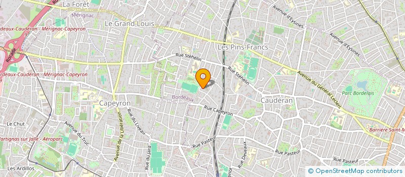 localisation de l'entreprise MADAME ESTER BARROS PEREIRA MARTINS  BORDEAUX