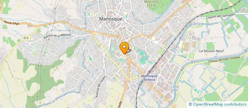 localisation de l'entreprise MADAME ESTER BICHUCHER à MANOSQUE