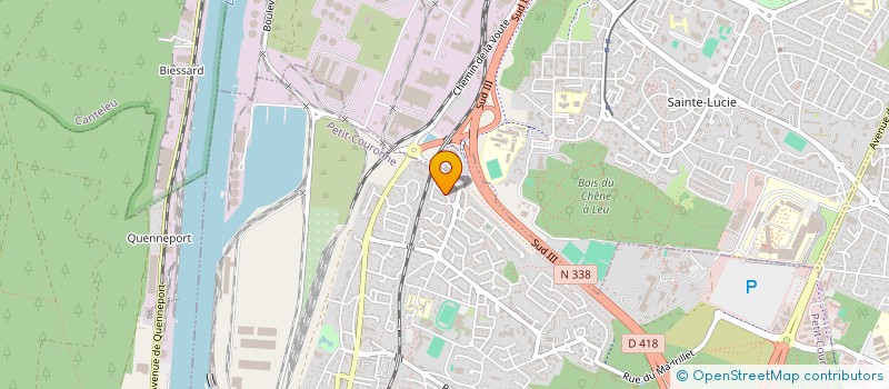 localisation de l'entreprise MADAME ESTER FREITAS DE OLIVEIRA  PETIT-COURONNE