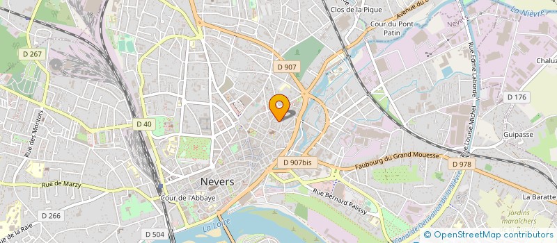 localisation de l'entreprise MADAME ESTER VOS à NEVERS