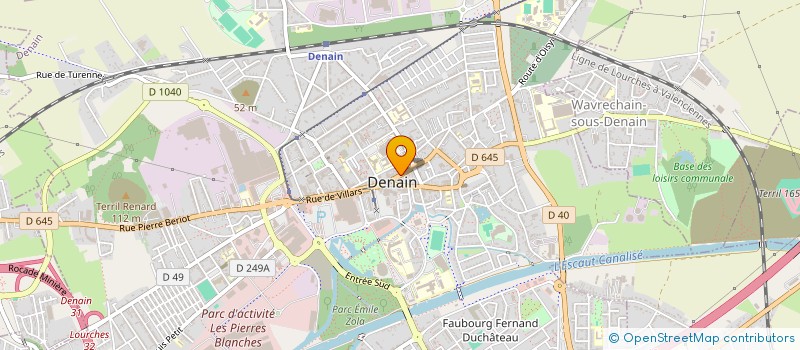 localisation de l'entreprise MADAME ESTERA MUNTEANU  DENAIN