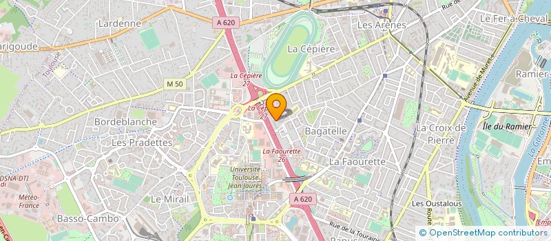 localisation de l'entreprise MADAME ESTERA ROMAN à TOULOUSE