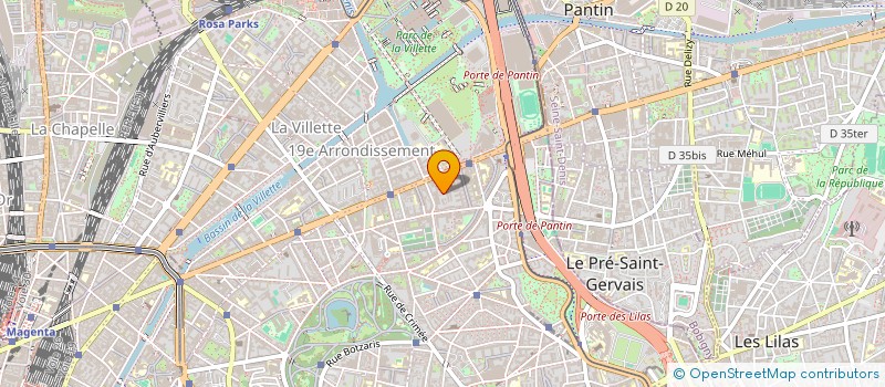 localisation de l'entreprise MADAME ESTERA TAJBER  PARIS