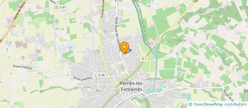 localisation de l'entreprise MADAME ESTERELLE LIGONESCHE à PERNES-LES-FONTAINES