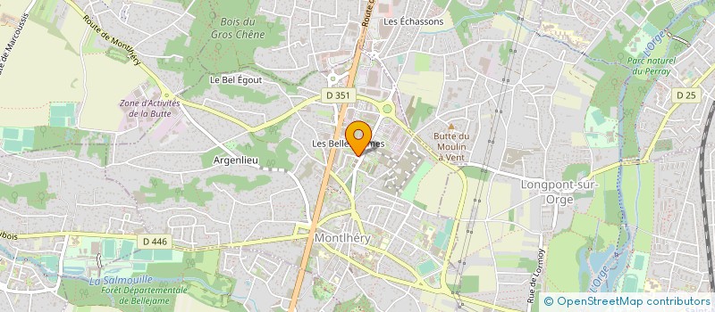 localisation de l'entreprise MADAME ESTERIE KONDOKI  MONTLHERY