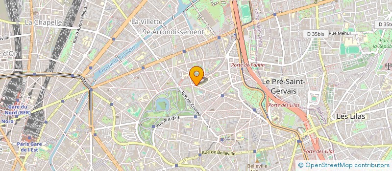 localisation de l'entreprise MADAME ESTHEL EGNART  PARIS