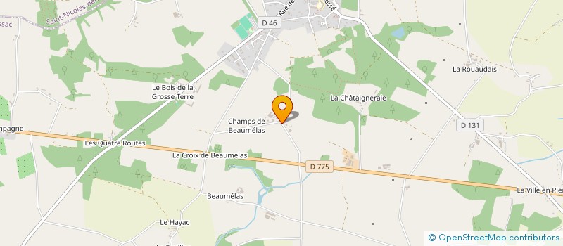 localisation de l'entreprise MADAME ESTHEL LEBRUN  AVESSAC