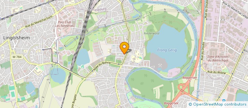 localisation de l'entreprise MADAME ESTHELA MANSET  OSTWALD