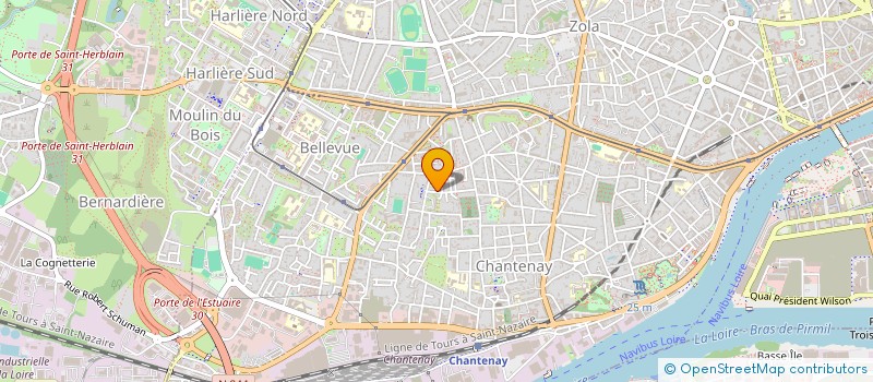 localisation de l'entreprise MADAME ESTHELLE KOUASSI  NANTES