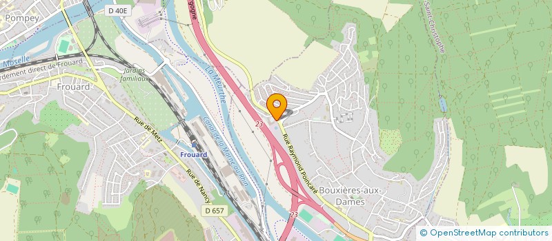 localisation de l'entreprise MADAME ESTHER BAGUET  BOUXIERES-AUX-DAMES