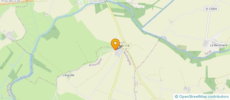 localisation de l'entreprise MADAME ESTHER CARTIER  ARCHINGEAY