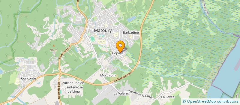 localisation de l'entreprise MADAME ESTHER CASTOR  MATOURY