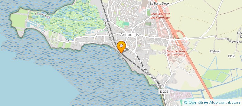 localisation de l'entreprise MADAME ESTHER CHABOT  ANGOULINS