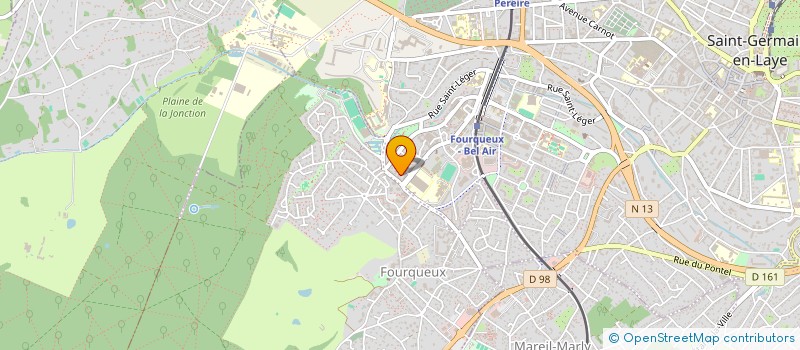 localisation de l'entreprise MADAME ESTHER CHAILLEY  SAINT-GERMAIN-EN-LAYE