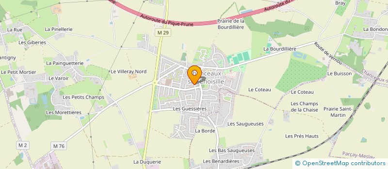 localisation de l'entreprise MADAME ESTHER CHATELAIN  CHANCEAUX-SUR-CHOISILLE