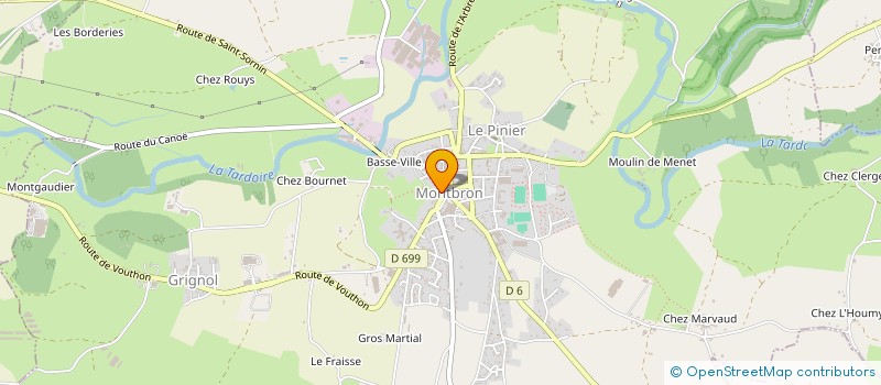 localisation de l'entreprise MADAME ESTHER CHAUVEAU à LIMOGES