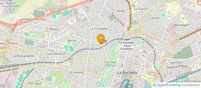 localisation de l'entreprise MADAME ESTHER CHAVET  LA ROCHELLE