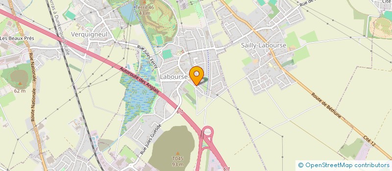 localisation de l'entreprise MADAME ESTHER CHEVALIER  LABOURSE