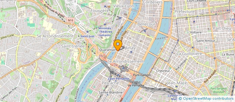 localisation de l'entreprise MADAME ESTHER CHEVALIER  LYON