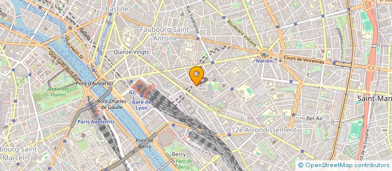 localisation de l'entreprise MADAME ESTHER COSTA  PARIS