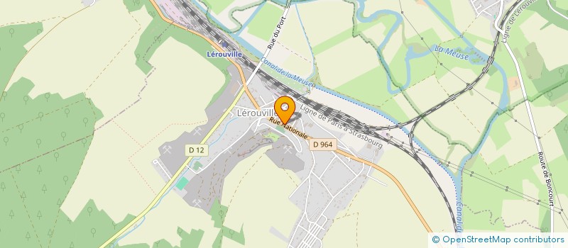 localisation de l'entreprise MADAME ESTHER COURRIER à LEROUVILLE