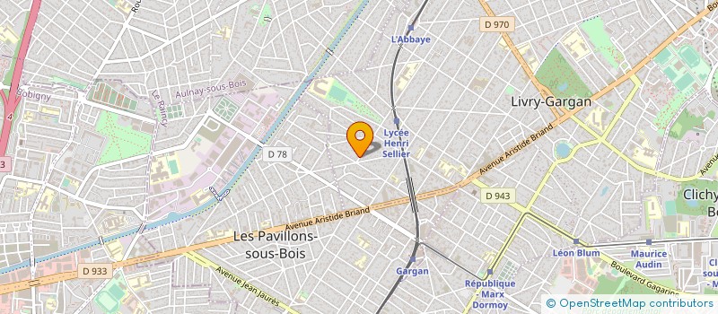 localisation de l'entreprise MADAME ESTHER DE AZEVEDO  LIVRY-GARGAN